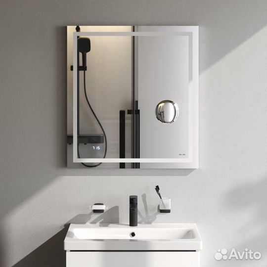 Зеркало AM.PM с LED-подсветкой m91amox0653wg Хром