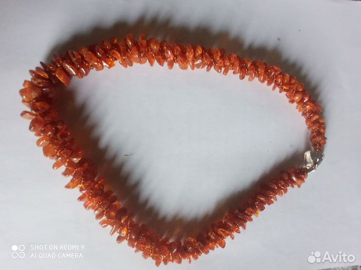 Бусы из янтаря