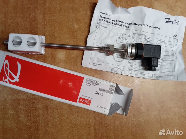 Датчик температуры Danfoss