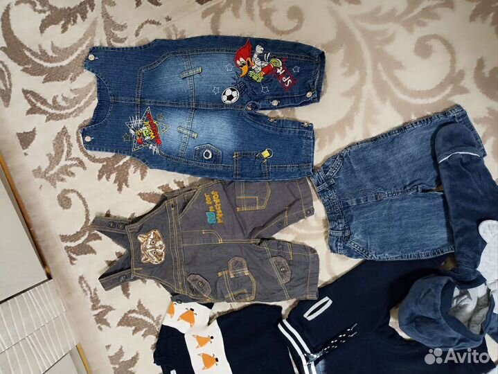 Пакет фирменных вещей на мальчика