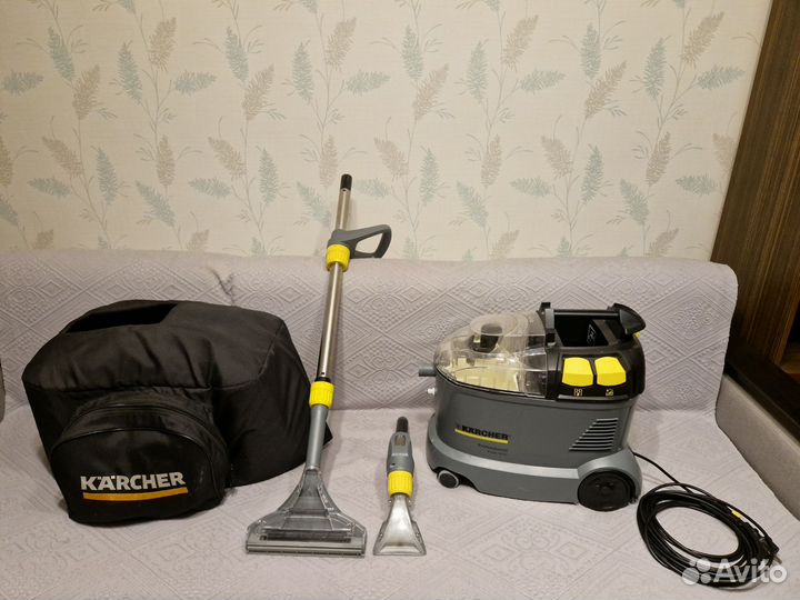 Аренда моющего пылесоса и пароочистителя karcher