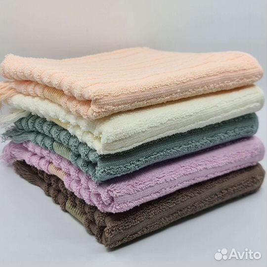 Махровые полотенца для ванной и кухни, 5 штук