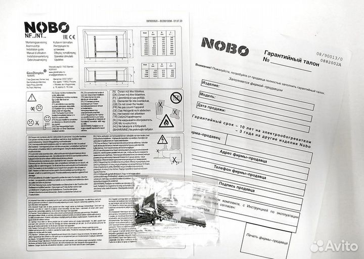 Конвектор электрический nobo Viking NFK4S 05