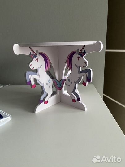 Подставка для торта единорог