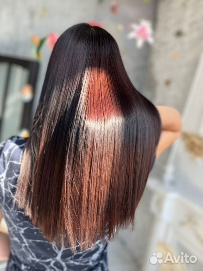 Кератиновое выпрямления, ботокс, наращивание волос