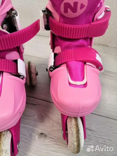 Роликовые коньки детские раздвижные