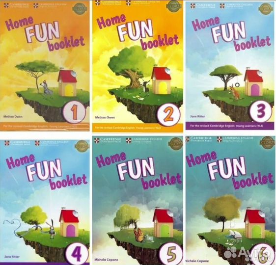 Storyfun и Home fun booklet все уровни