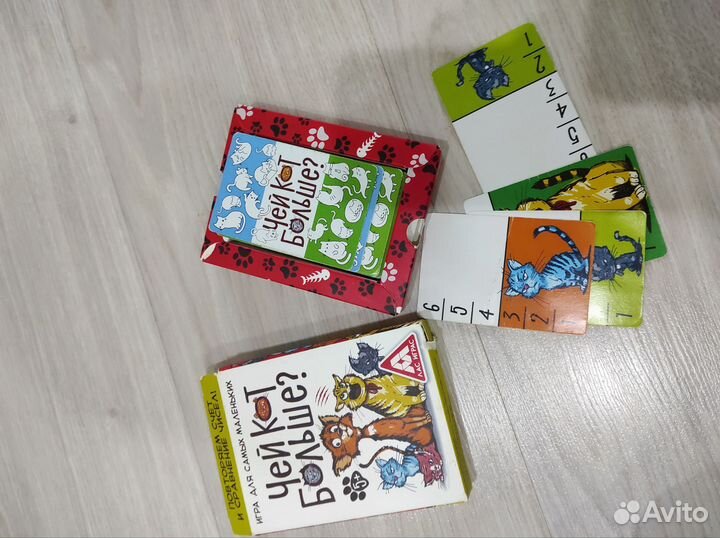 Развивающая игра - Чей кот выше