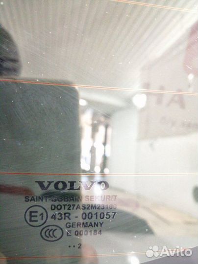 Стекло заднее Volvo S60 FS45 B4164T3 2012