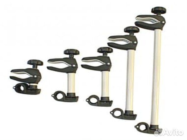 Адаптер 3D для фиксации 4-го велосипеда серебри