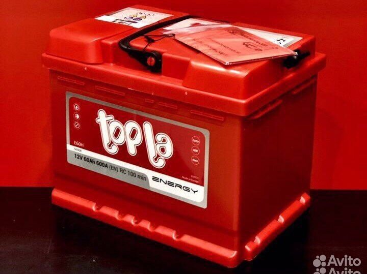 Аккумулятор Topla energy 60 Ah. (пр.пол)