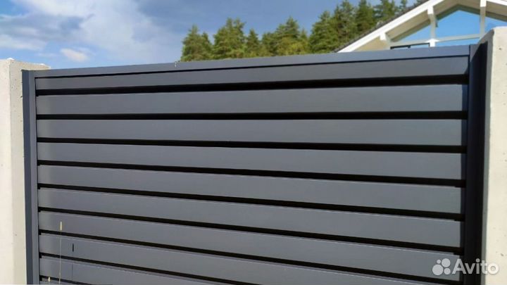 Забор жалюзи