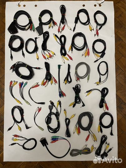 AV A/V Аудио Видео тв кабели