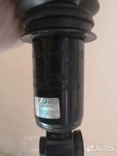 Задние амортизаторы на kia rio 3, solaris