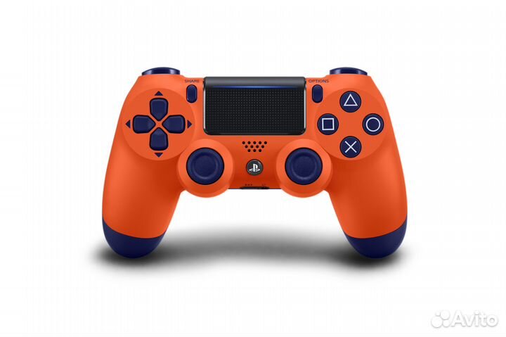 PS4 джойстик DualShock 4 V2, Sunset Orange, новый