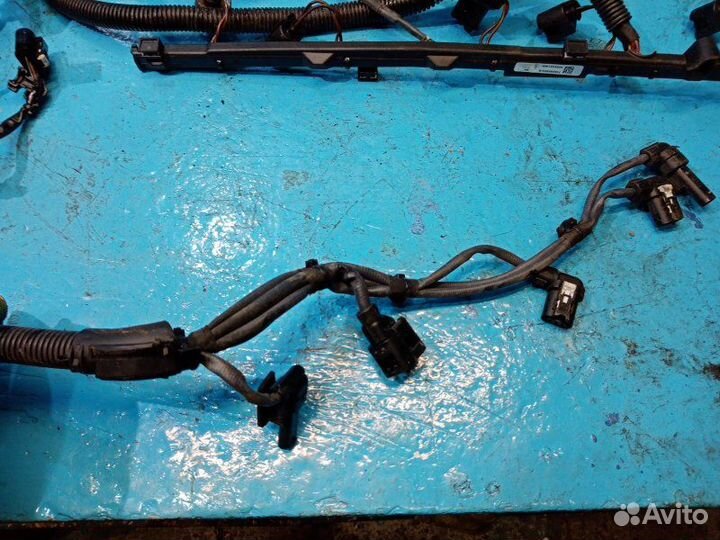 Проводка моторного отсека Bmw X6 F16 N57D30A 2016