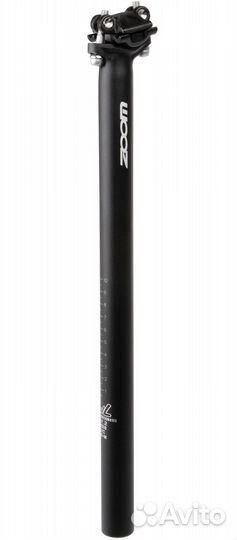 Трубка седла Zoom 27,2x400 мм. алюм