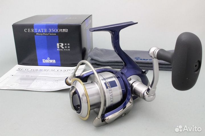 Катушка Daiwa Certate 3500HD Heavy Duty Custom