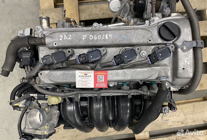 Двигатель 2AZ-FE в сборе с навесным