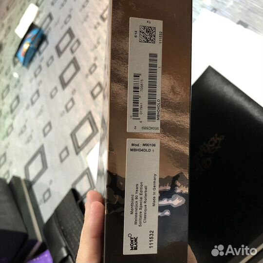 Montblanc перьевая ручка