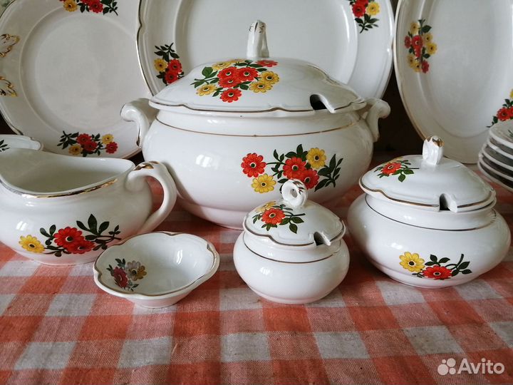 Сервиз столовый суповой