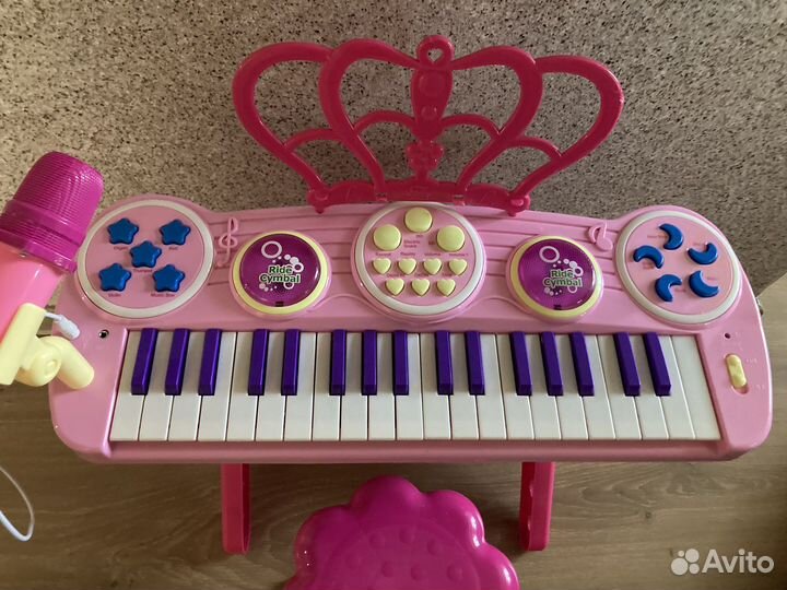 Пианино детское с микрофоном