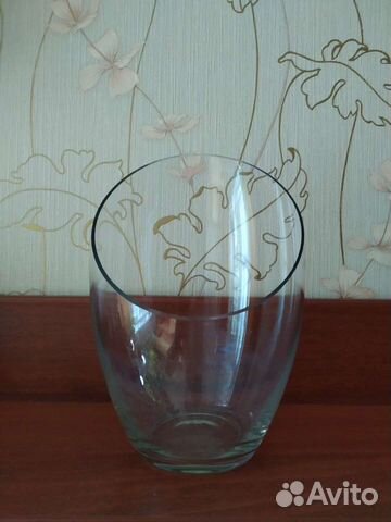 Вазон стеклянный
