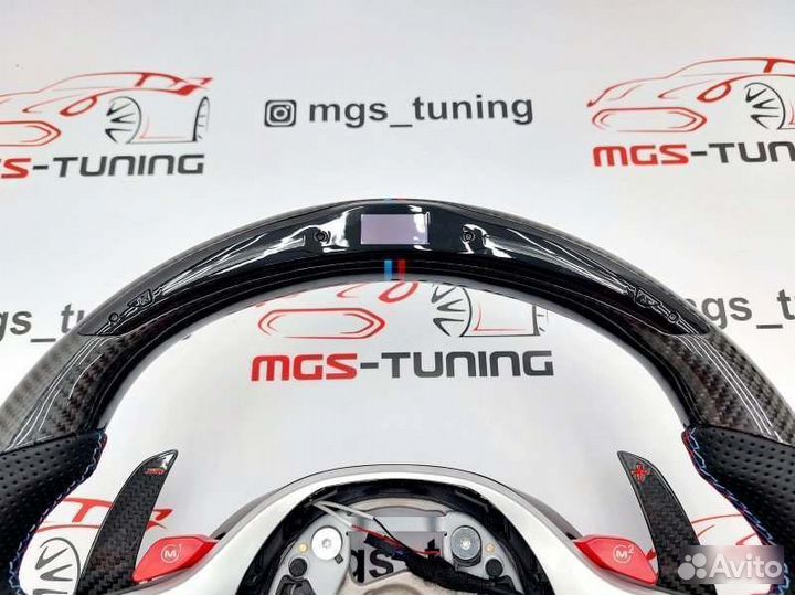 Руль M BMW X3 G01 X3M F97 дисплей подогрев карбон