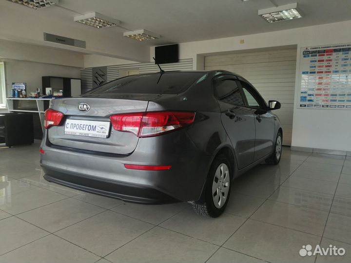 Kia Rio 1.6 МТ, 2016, 217 626 км