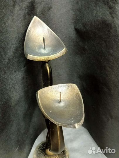 Подсвечник силумин СССР