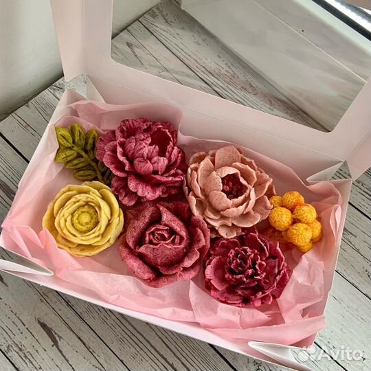 Съедобные букеты из зефира