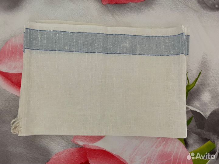 Полотенца лён новые