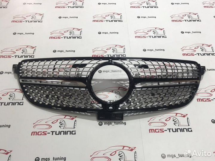 Решетка Mercedes GLE-Coupe c292 Diamond Black
