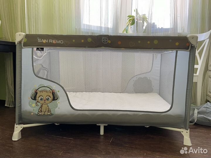 Детская кровать манеж