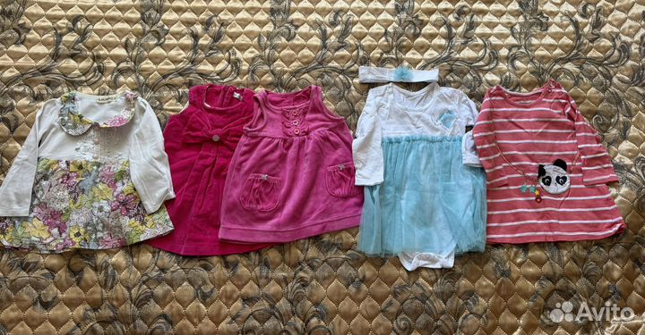 Одежда на девочку пакетом 62/68/74/80