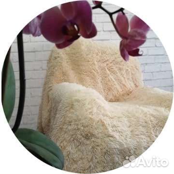 Пледы пушистые 220х240