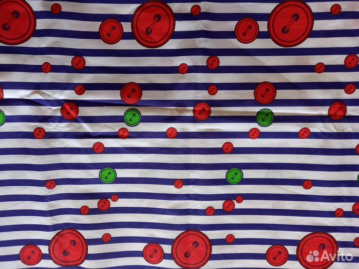 Ткань отрез хлопок