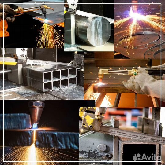 Резка металла: ленточной пилой, лазером, плазмой