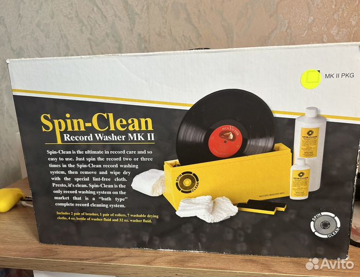 Мойка винила spin clear