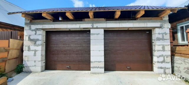 Монтаж секционный ворот