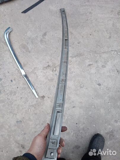 Накладки никиль на Mercedes E210 дорисстайлинг