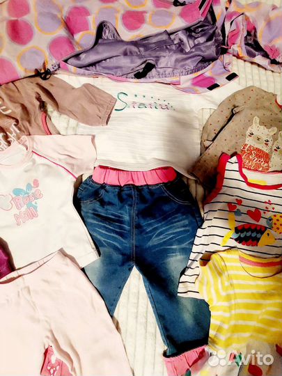 Вещи пакетом на девочку 86