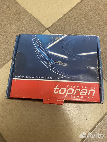 Тормозные колодки передние topran на Opel