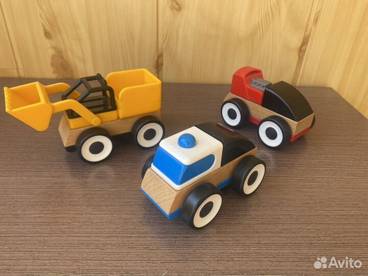 Деревянные машинки IKEA