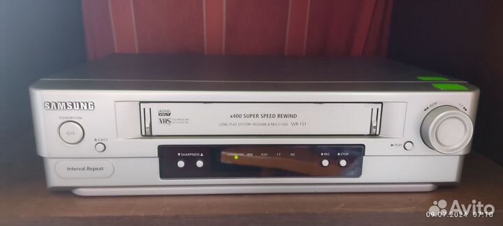 Видеомагнитофон samsung svr-151