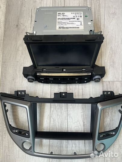 Штатная магнитола на хендай туксон 2016