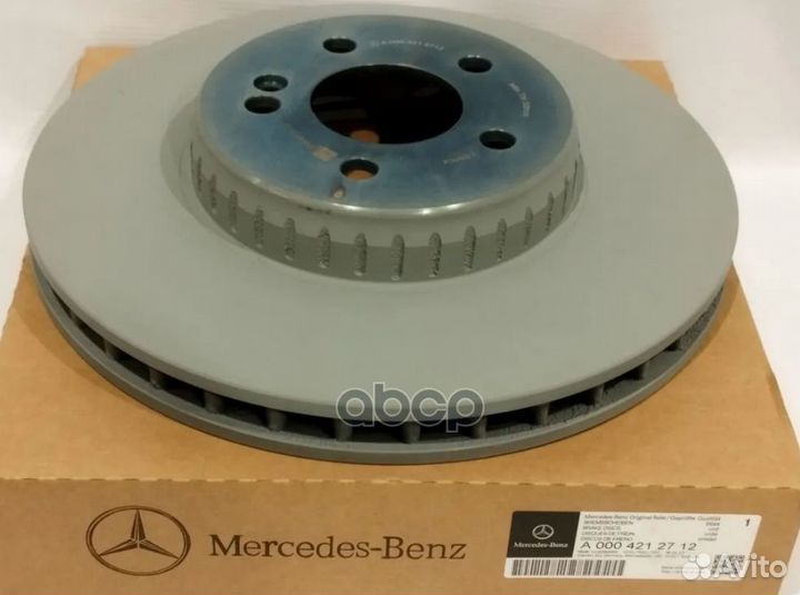 Диск тормозной передний A0004212712 mercedes-benz