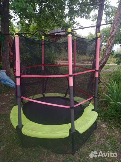 Детский батут с сеткой бу