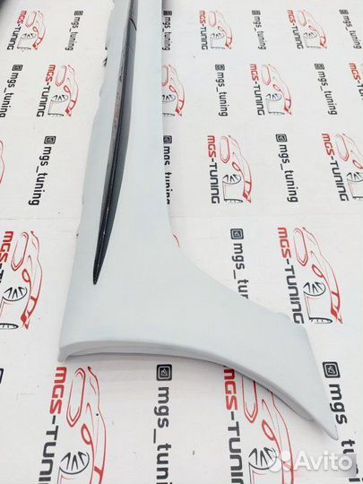 Пороги в стиле GTR Mercedes AMG GT C190 амг гт 190