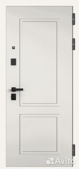 Дверь входная с зеркалом